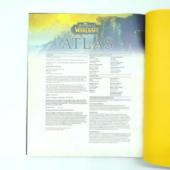 World of WarCraft Atlas (Bradygames Official Strategy Guide) - Picture 4 of 4